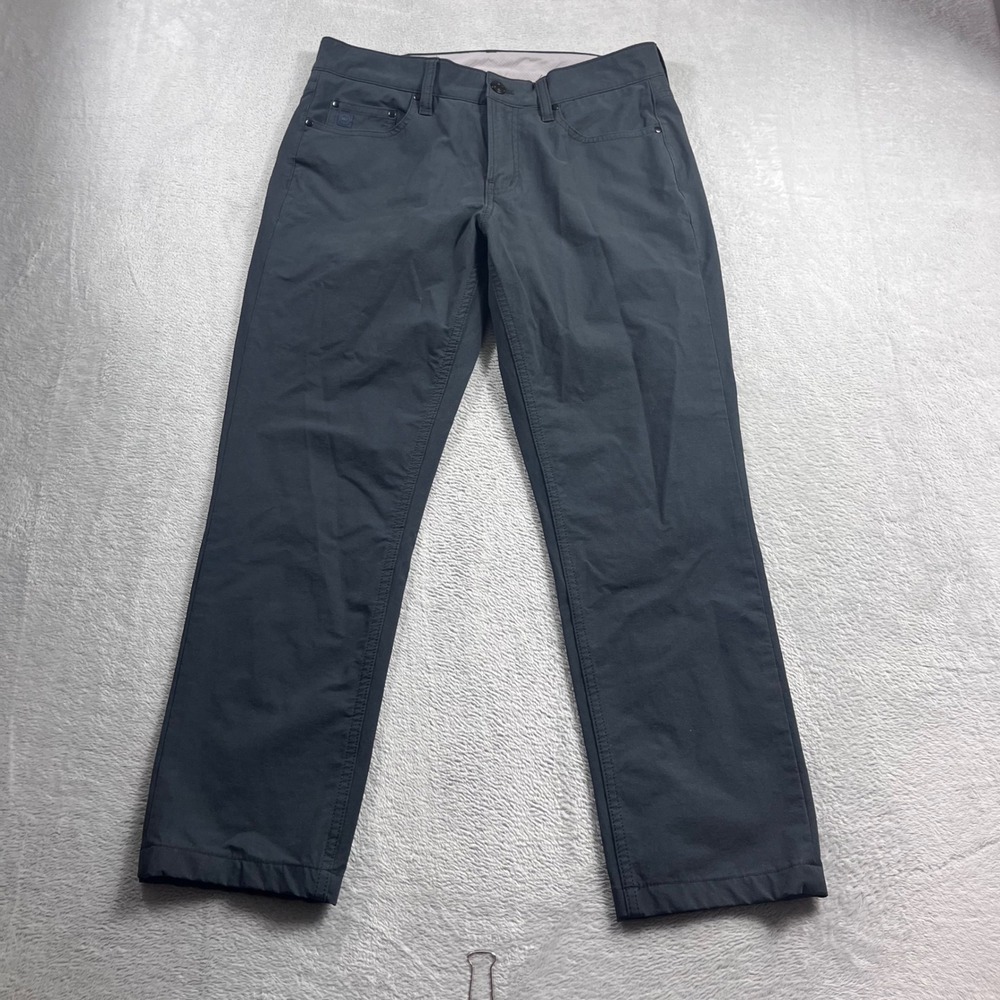 Vineyard Vines On-The-Go 5-Pocket Pants Mens 30x30 Gray Performance Chino